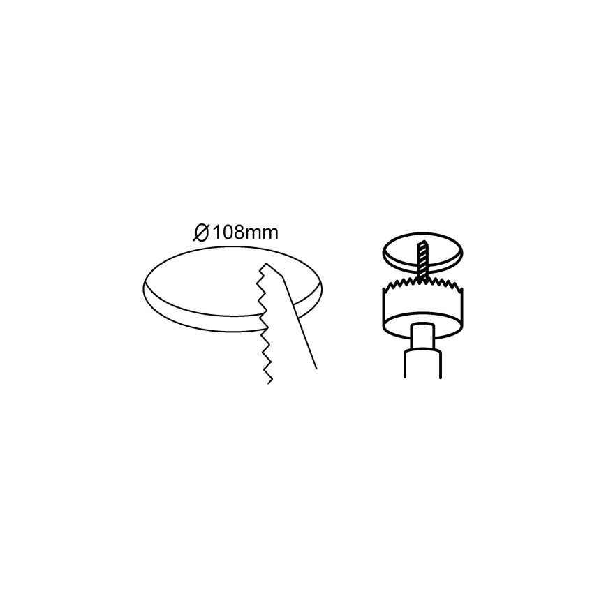 Eglo 98632 - SET 3x LED Recessed light FUEVA 3xLED/5W/230V