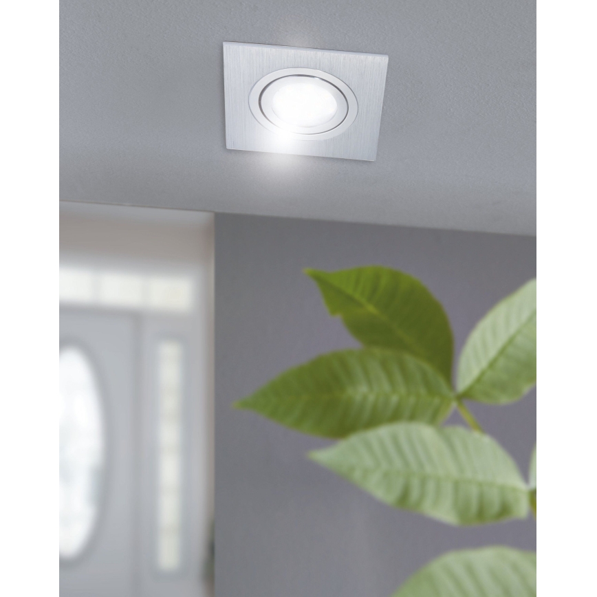 Eglo - LED Recessed light 1xGU10/5W/230V