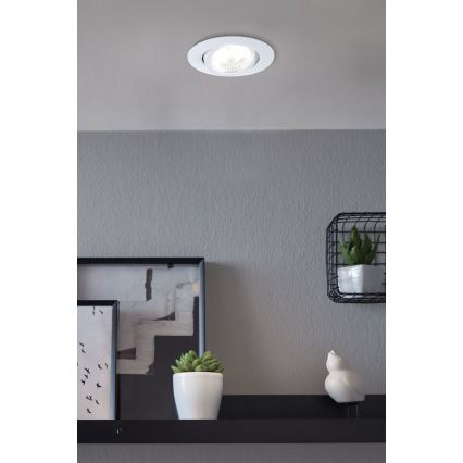 Eglo - LED Recessed light 1xGU10/5W/230V