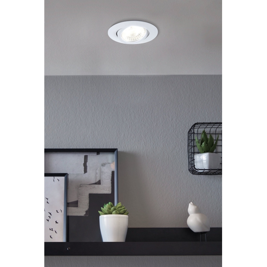 Eglo - LED Recessed light 1xGU10/5W/230V