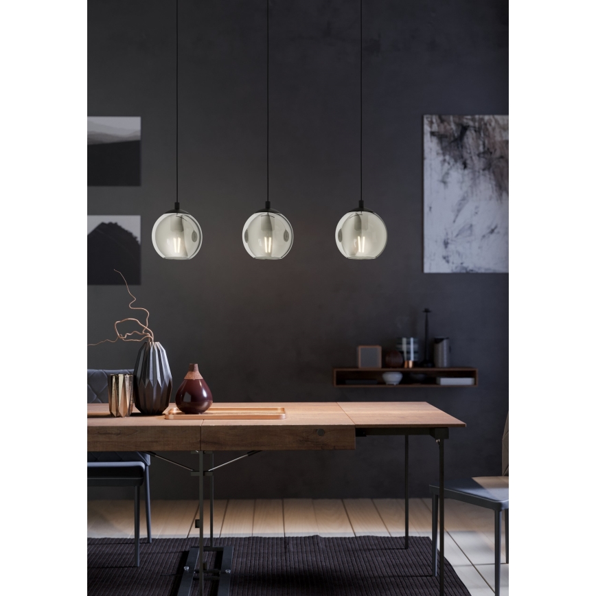 Eglo - Chandelier on a string 3xE27/40W/230V