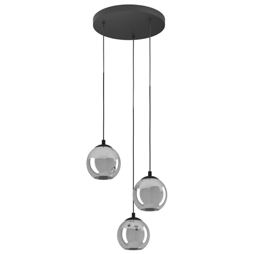Eglo 98653 - Chandelier on a string ARISCANI 3xE27/40W/230V
