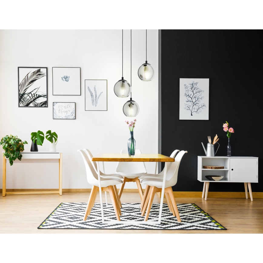 Eglo 98653 - Chandelier on a string ARISCANI 3xE27/40W/230V