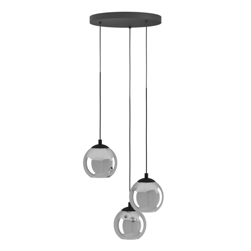 Eglo 98653 - Chandelier on a string ARISCANI 3xE27/40W/230V