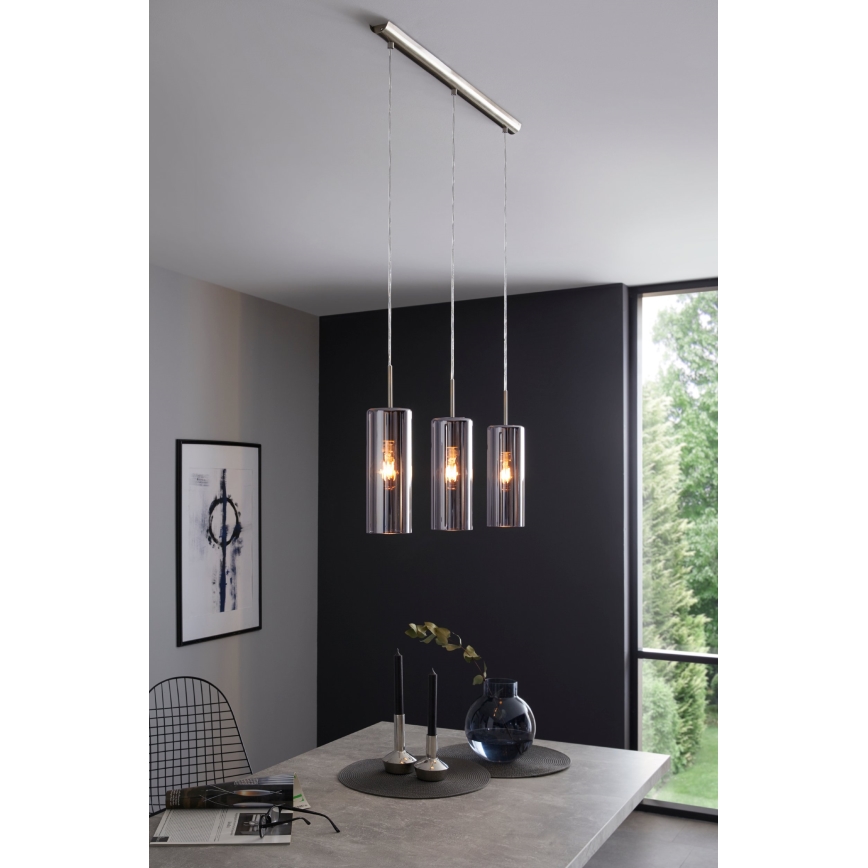 Eglo - Chandelier on a string 3xE27/15W/230V