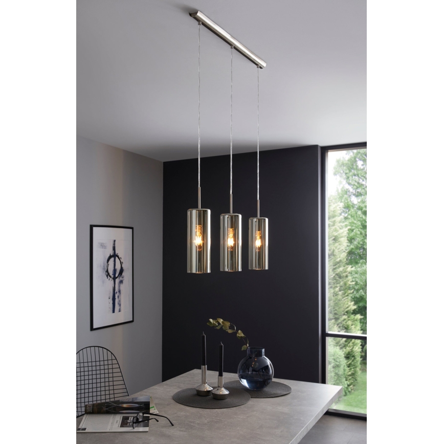 Eglo - Chandelier on a string 3xE27/15W/230V