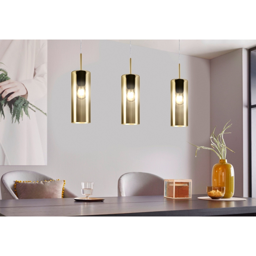 Eglo - Chandelier on a string 3xE27/15W/230V