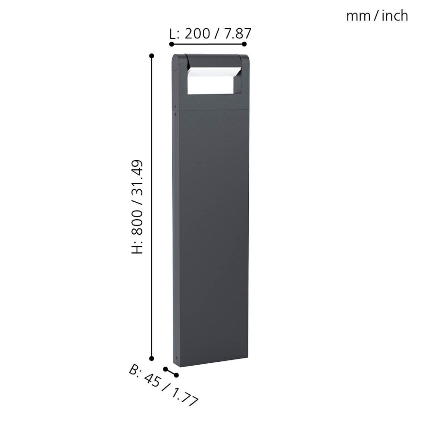 Eglo - LED Outdoor lamp LED/4,8W/230V IP44
