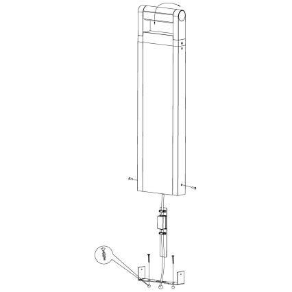 Eglo - LED Outdoor lamp LED/4,8W/230V IP44