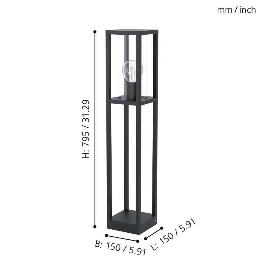 Eglo - Outdoor lamp 1xE27/40W/230V IP54