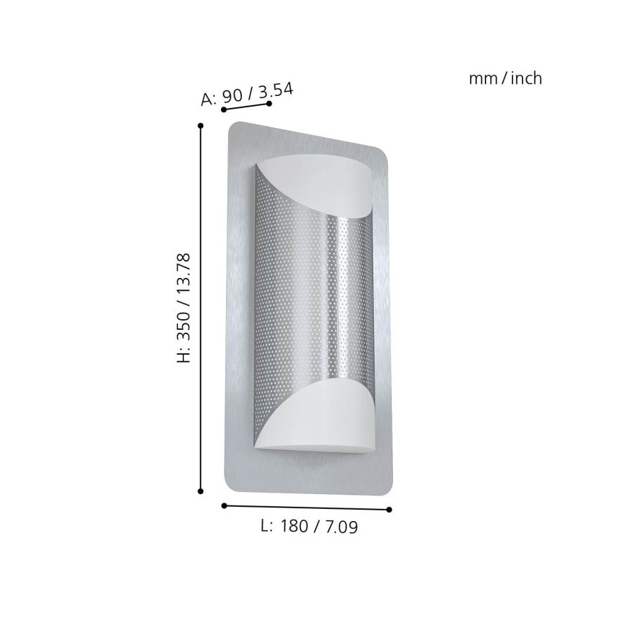 Eglo - Outdoor wall light 2xE27/10W/230V IP44