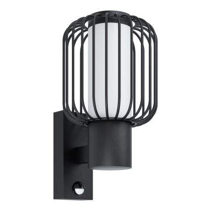 Eglo - Outdoor wall light with a sensor 1xE27/28W/230V IP44