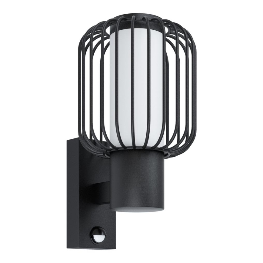 Eglo - Outdoor wall light with a sensor 1xE27/28W/230V IP44