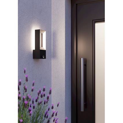 Eglo - LED Outdoor light with a sensor 2xLED/5W/230V IP44