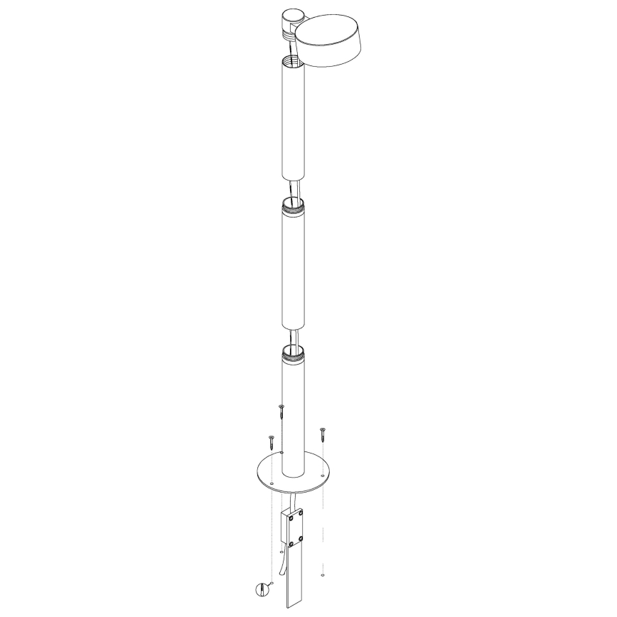 Eglo - LED Outdoor lamp LED/6W/230V IP44