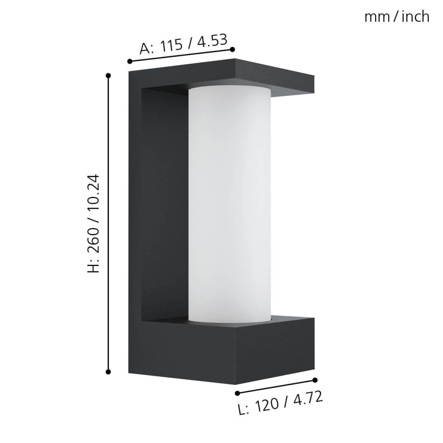 Eglo - LED Outdoor wall light LED/6W/230V IP44