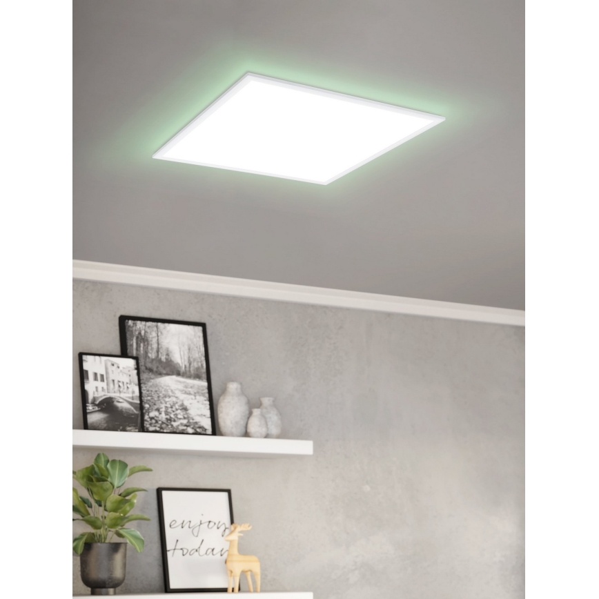 Eglo - RGBW Dimmable ceiling light LED/32,5W/230V 2700-6500K 60x60 cm + remote control