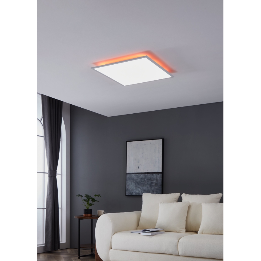 Eglo - RGBW Dimmable ceiling light LED/32,5W/230V 2700-6500K 60x60 cm + remote control