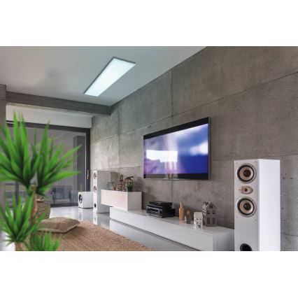 Eglo - RGBW Dimmable ceiling light LED/32,5W/230V 2700-6500K 120x30 cm + remote control