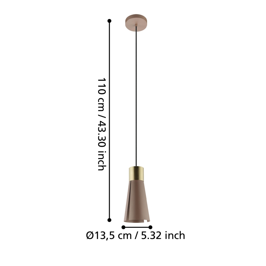 Eglo - LED Chandelier on a string 1xGU10/4,5W/230V