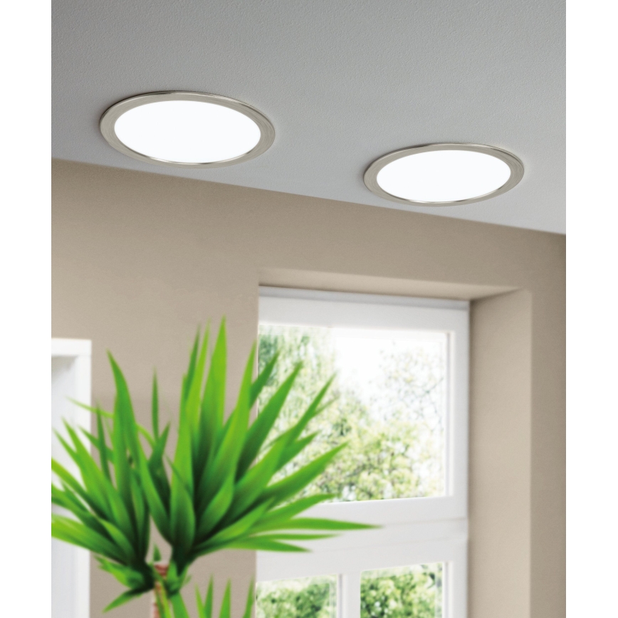 Eglo - LED Dimmable bathroom recessed light LED/16,5W/230V IP44 ZigBee