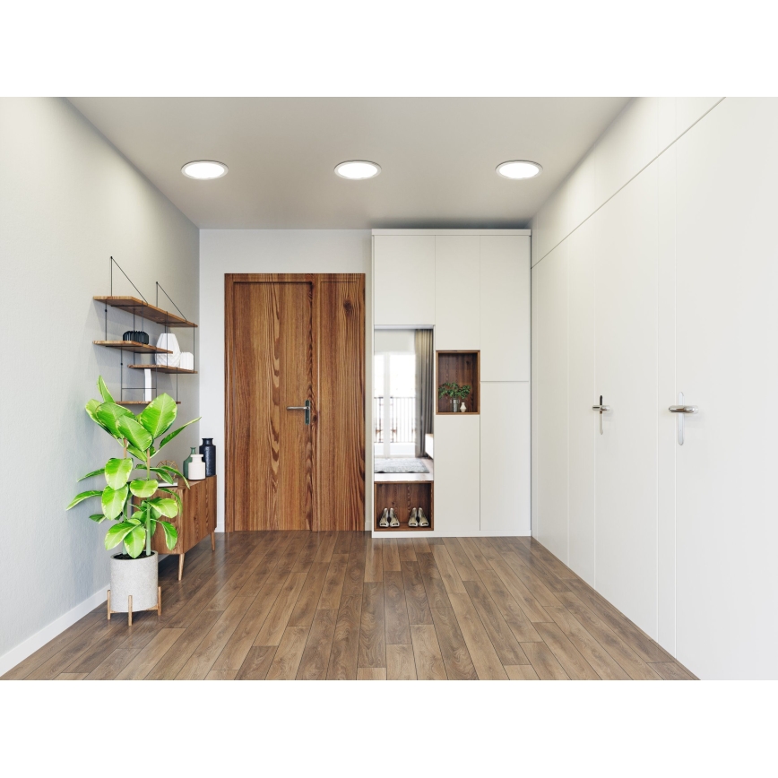Eglo - LED Dimmable bathroom recessed light LED/16,5W/230V IP44 ZigBee