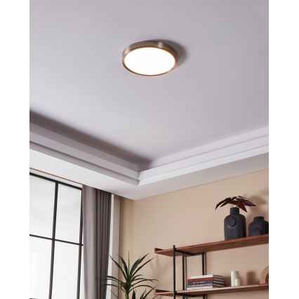 Eglo - LED Dimmable bathroom ceiling light LED/19,5W/230V 2700-6500K IP44 ZigBee
