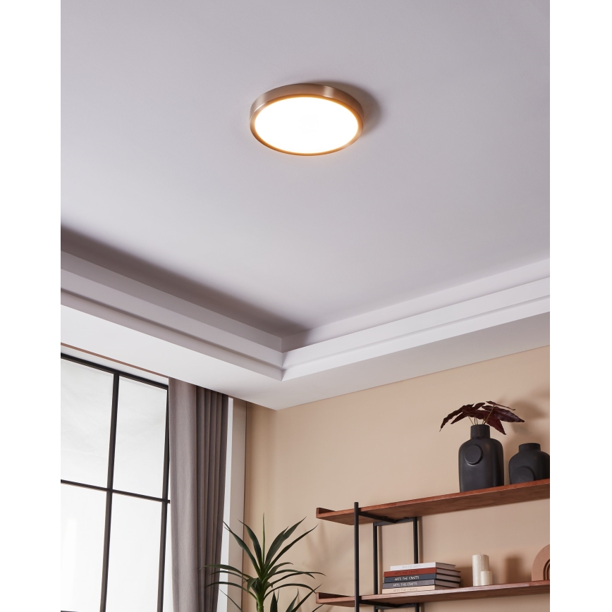 Eglo - LED Dimmable bathroom ceiling light LED/19,5W/230V 2700-6500K IP44 ZigBee