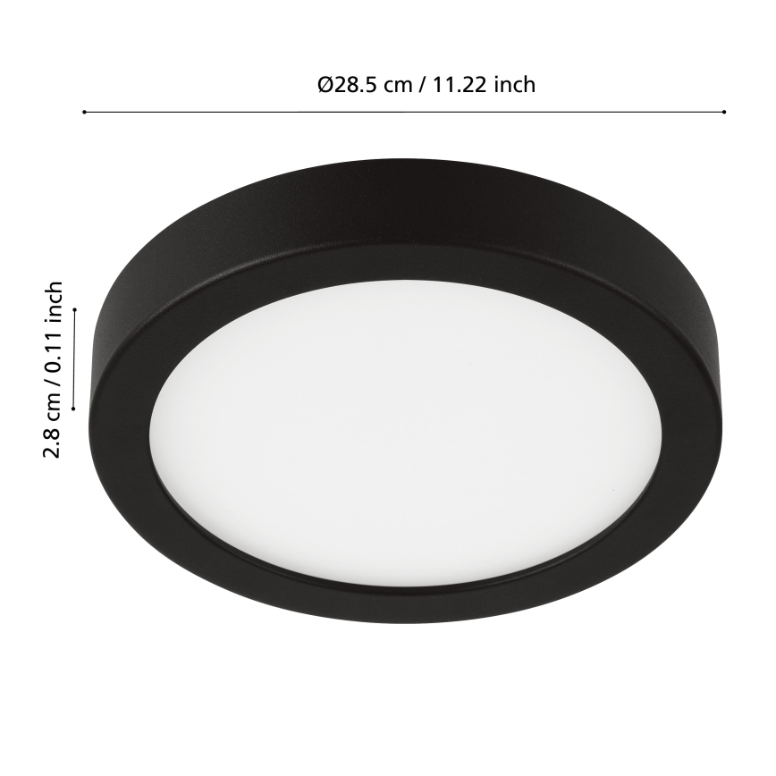 Eglo - LED Dimmable bathroom light LED/19,5W/230V IP44 ZigBee