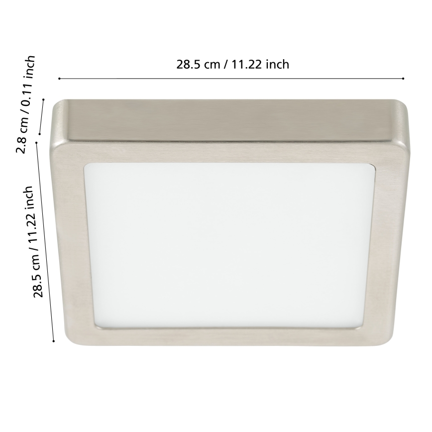 Eglo - LED Dimmable bathroom ceiling light LED/19,5W/230V 2700-6500K IP44 ZigBee