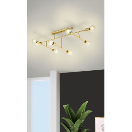 Eglo - Surface-mounted chandelier 8xE27/40W/230V