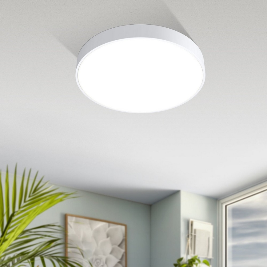 Eglo - LED Dimmable ceiling light LED/18W/230V + remote control