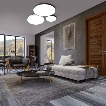 Eglo - LED Dimmable ceiling light LED/36W/230V + remote control