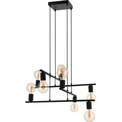 Eglo - Chandelier on a string 8xE27/40W/230V