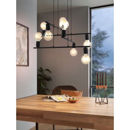 Eglo - Chandelier on a string 8xE27/40W/230V
