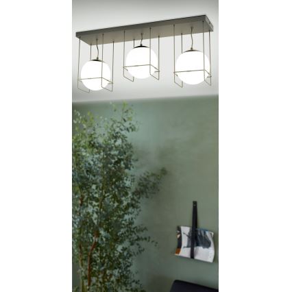 Eglo 99021 - VERSUOLA Ceiling Light 3x E27/40W/230V