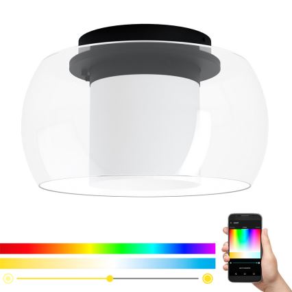Eglo - LED RGB Dimmable ceiling light BRIAGLIA-C LED/24,8W/230V