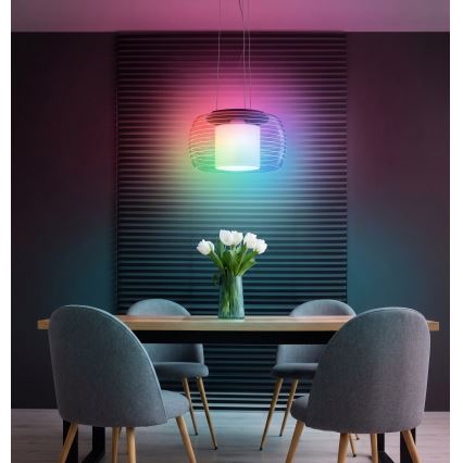 Eglo - LED RGB Dimmable chandelier on a string BRIAGLIA-C LED/24,8W/230V