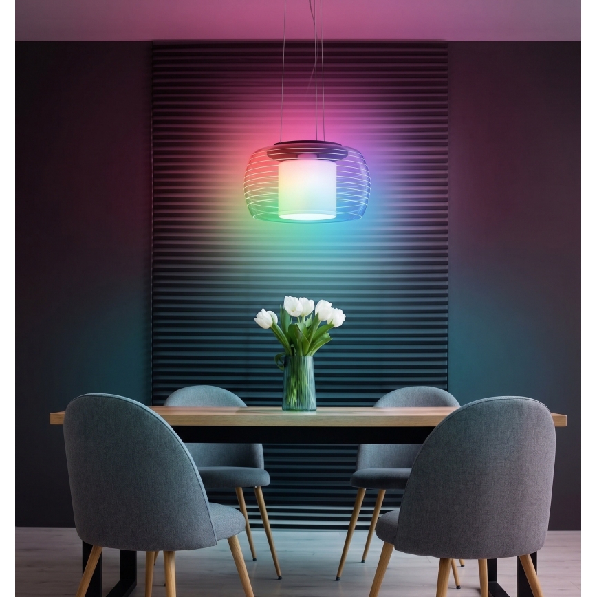 Eglo - LED RGB Dimmable chandelier on a string BRIAGLIA-C LED/24,8W/230V