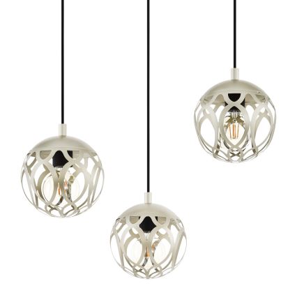 Eglo - Chandelier on a string 3xE27/60W/230V
