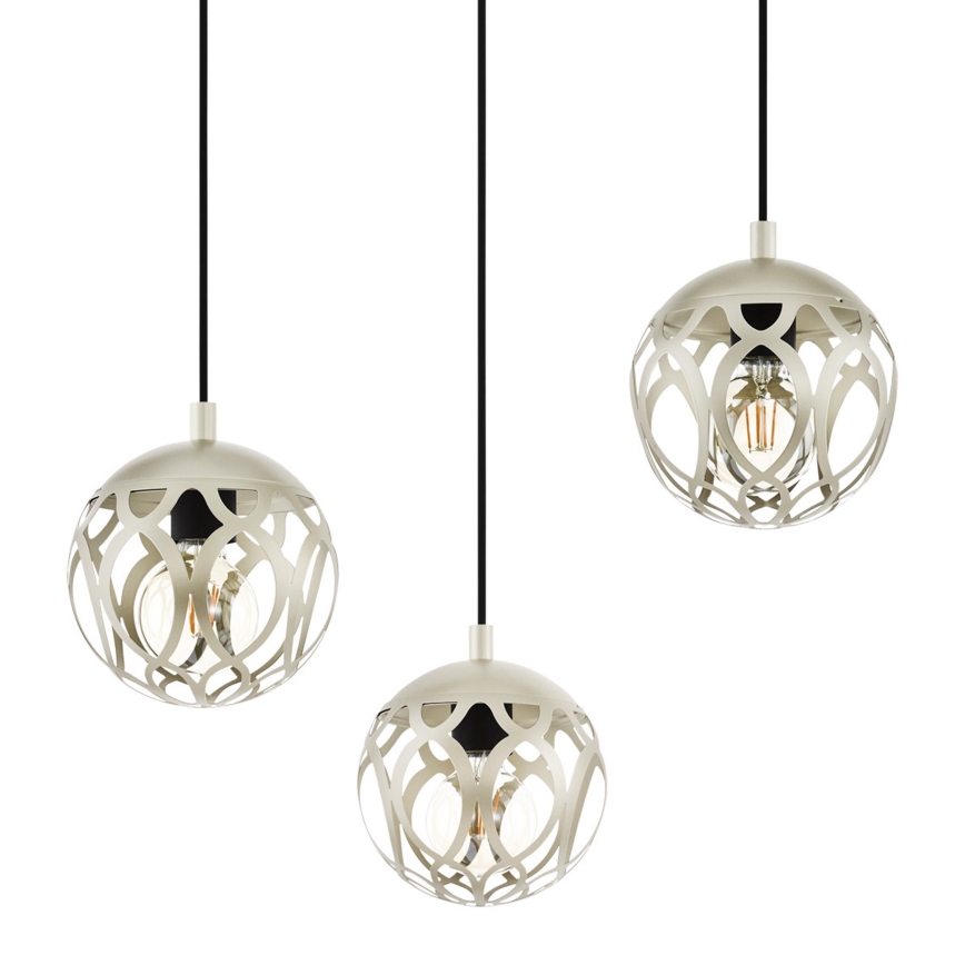 Eglo - Chandelier on a string 3xE27/60W/230V
