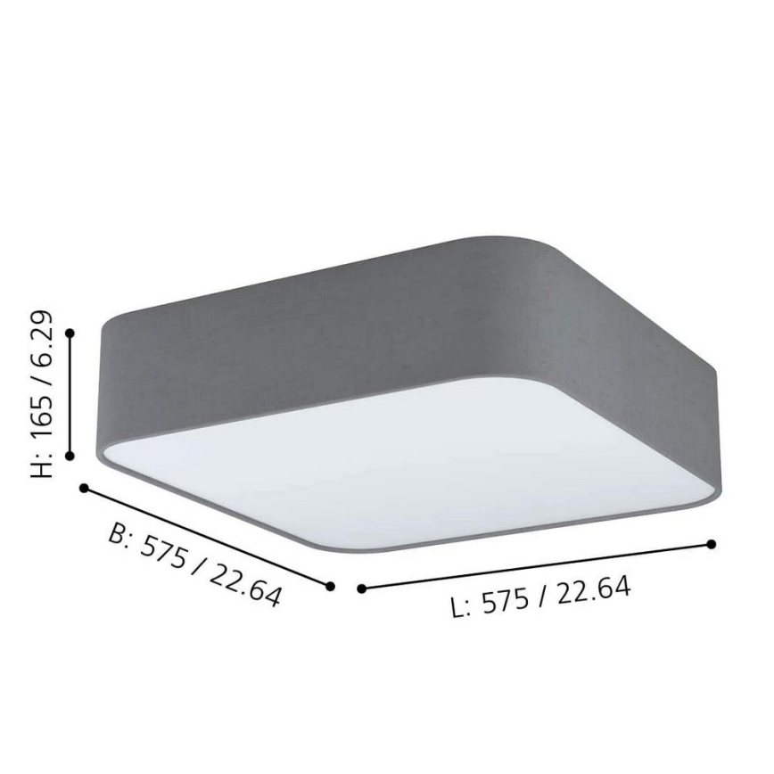 Eglo - Ceiling light 5xE27/25W/230V