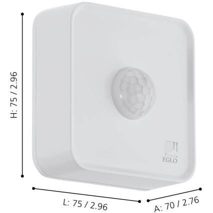 Eglo - Outdoor Motion and Dusk Sensor IP44 ZigBee