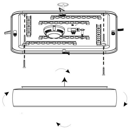 Eglo - LED Ceiling light LED/22W/230V