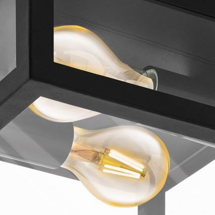 Eglo - Bathroom ceiling light 2xE27/40W/230V IP44