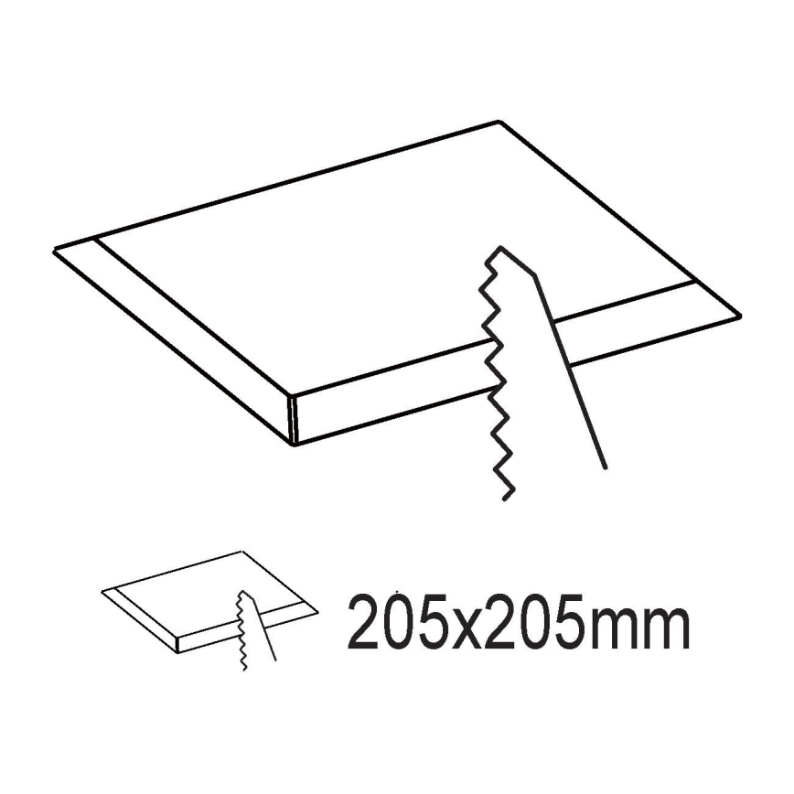 Eglo - LED Recessed light LED/16,5W/230V