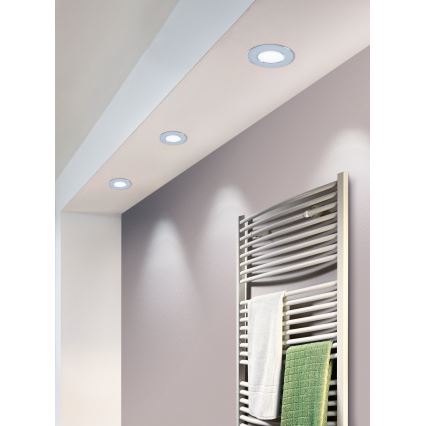 Eglo - LED Bathroom recessed light LED/2.7W/230V IP44