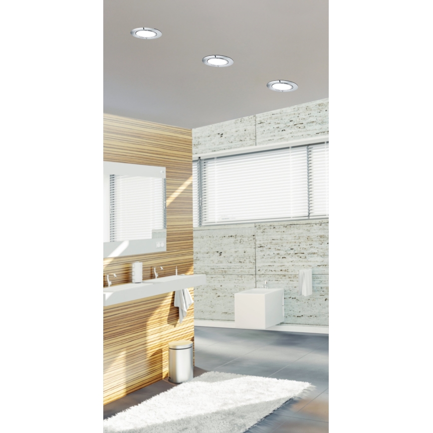 Eglo - LED Bathroom recessed light LED/2.7W/230V IP44