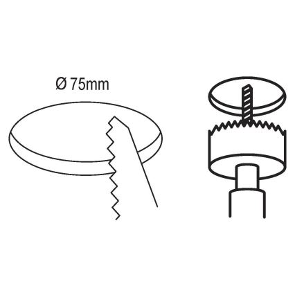 Eglo - LED Bathroom recessed light LED/2,7W/230V IP44