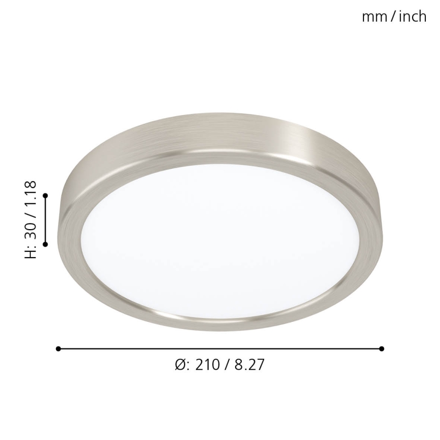 Eglo - LED Ceiling light LED/16.5W/230V